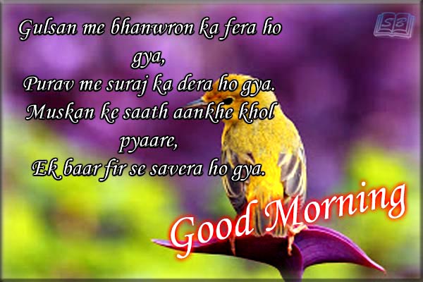Hindi good morning pic
